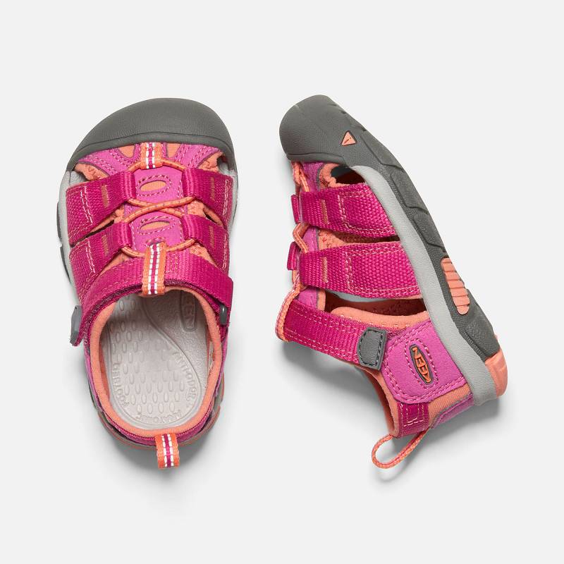 Keen Newport H2 Baby Sandalen Kinder DE-72854 Very Berry/Fusion Coral - Keen Kinderschuhe Rosa